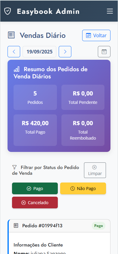 Relatórios de Vendas Diárias